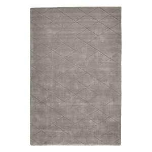 Šedý vlněný koberec Think Rugs Kasbah, 150 x 230 cm