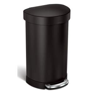 Pedálový odpadkový koš z nerezové oceli 45 l – simplehuman