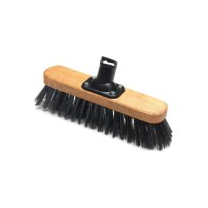 Hlavice na smeták s tuhými vlákny z recyklovaného plastu Addis Varnished, 27,5 cm
