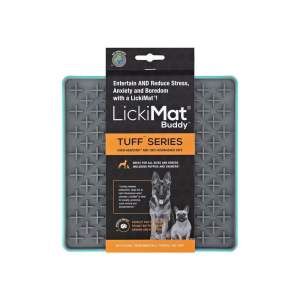 Lízací podložka Buddy Tuff Turquoise – LickiMat