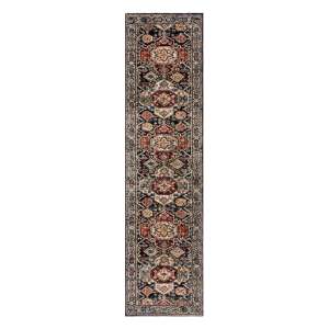 Tmavě modrý běhoun 66×300 cm Gillingham – Flair Rugs