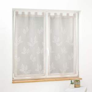 Béžové voálové záclony v sadě 2 ks 60×90 cm Berry – douceur d’intérieur