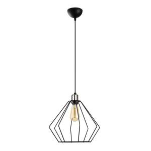 Černé kovové závěsné svítidlo Opviq lights Aristea