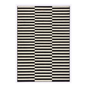 Černo-bílý koberec Hanse Home Gloria Panel, 200 x 290 cm