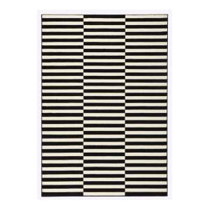 Černo-bílý koberec Hanse Home Gloria Panel, 200 x 290 cm
