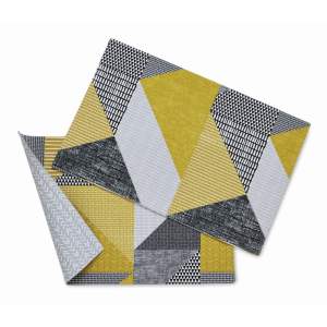 Látková prostírání v sadě 2 ks 30×46 cm Larsson Geo – Catherine Lansfield