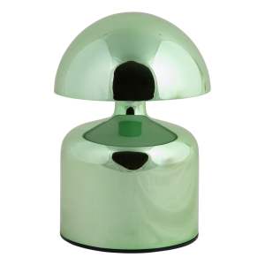Světle zelená LED stolní lampa s kovovým stínidlem (výška 14 cm) Impetu – Leitmotiv