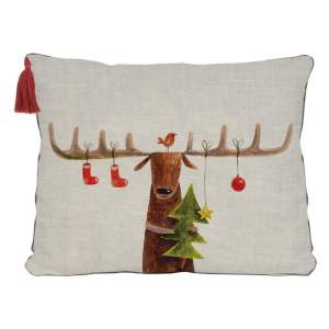 Vánoční dekorační polštář 35×50 cm Reindeer – Little Nice Things