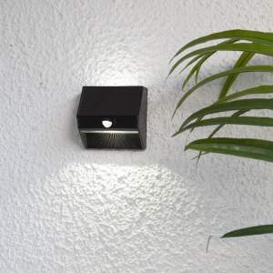 Nástěnné solární LED svítidlo Star Trading Wally, výška 11 cm