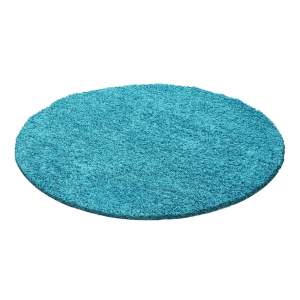 Tyrkysový kulatý koberec ø 200 cm Life – Ayyildiz Carpets