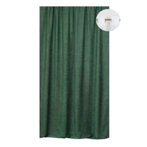 Zelený závěs 140×260 cm Brooke – Mendola Fabrics