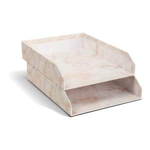 Kartonové organizéry v sadě 2 ks na dokumenty Hakan Paper Laminate – Bigso