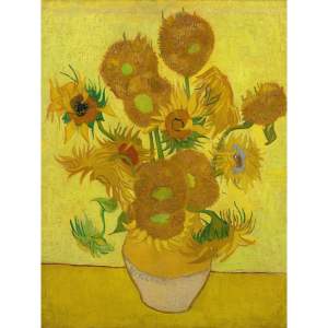 Obraz – reprodukce 50×70 cm Sunflowers, Vincent van Gogh – Fedkolor