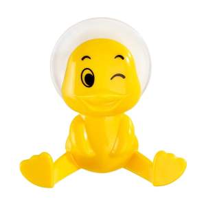 Žlutý nástěnný háček Wenko Duck