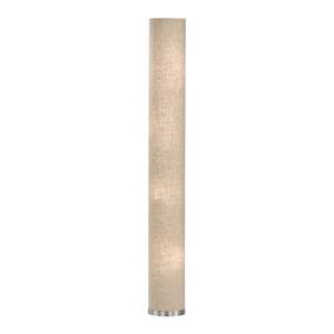 Béžová stojací lampa s textilním stínidlem (výška 156 cm) Thor – Fischer & Honsel