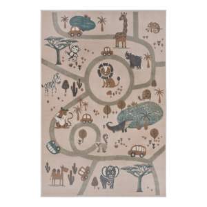 Béžový dětský koberec 160×235 cm Animal Park – Hanse Home