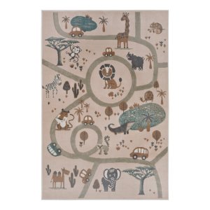 Béžový dětský koberec 120×170 cm Animal Park – Hanse Home