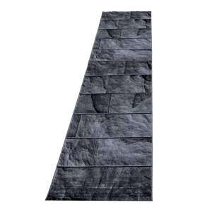 Tmavě šedý běhoun 80×300 cm Parma – Ayyildiz Carpets