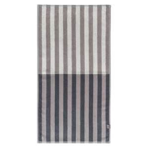 Modro-šedý ručník z bio bavlny 50×90 cm Disorder – Mette Ditmer Denmark