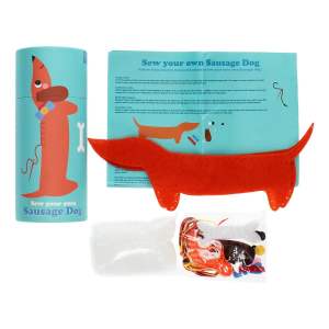 Kreativní sada Sew Your Own Sausage Dog – Rex London