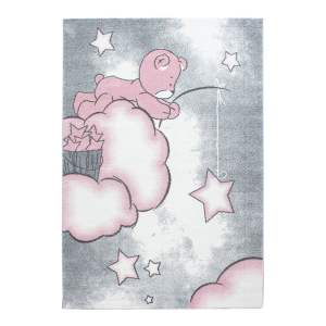 Růžovo-šedý dětský koberec 140×200 cm Kids – Ayyildiz Carpets