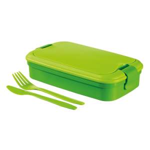 Svačinový box s příborem Lunch & Go – Curver