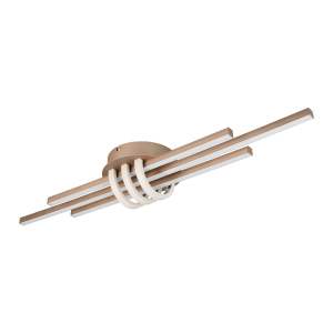 LED stropní svítidlo v bronzové barvě 18×81 cm Cinto – Trio