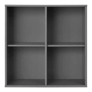 Antracitová závěsná knihovna 70×70 cm Mistral – Hammel Furniture