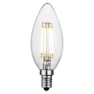 Teplá žárovka E14, 2 W Standard – Fischer & Honsel