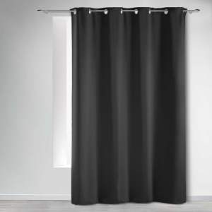 Černý zatemňovací závěs 135×280 cm Occult – douceur d’intérieur