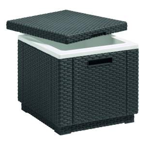 Zahradní stolek se zásobníkem na led 42×42 cm – Keter