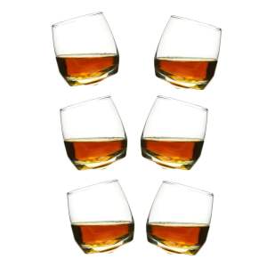 Sada 6 houpacích sklenic na whiskey Sagaform, 200 ml