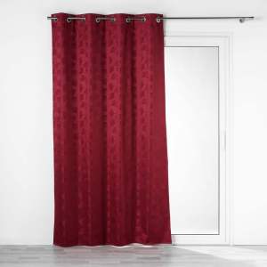 Vínový zatemňovací závěs z žakáru 140×260 cm Lunella – douceur d’intérieur