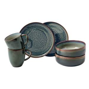 Porcelánová jídelní sada 6 ks Crafted Breeze – like | Villeroy & Boch