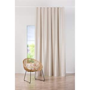 Krémový závěs na háčky 140×260 cm – Mendola Fabrics