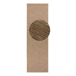 Hnědý běhoun BT Carpet Nature, 80 x 450 cm