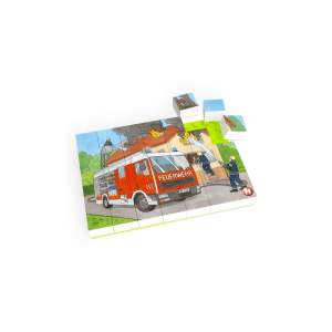 Dětské puzzle Hubelino Hasičská jednotka