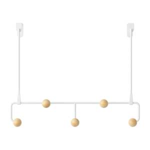 Bílý přírodní kovový věšák na dveře 39 cm Estique – Umbra