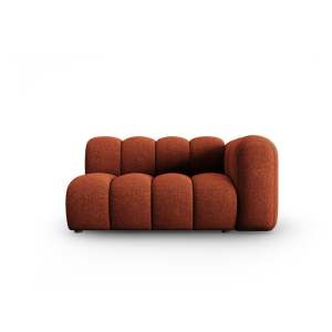 Modul pohovky v cihlové barvě (pravý roh) Lupine – Micadoni Home
