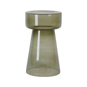 Skleněný kulatý odkládací stolek ø 30 cm Dakwa – Light & Living