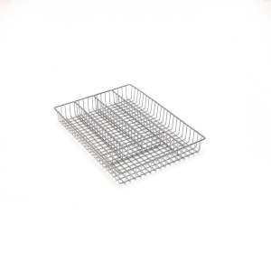 Organizér na příbory z nerezové oceli Addis Wire, 36,5 cm