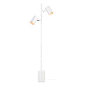 Bílá stojací lampa Twin – Markslöjd