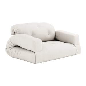Bílobéžová pohovka 140 cm Hippo – Karup Design