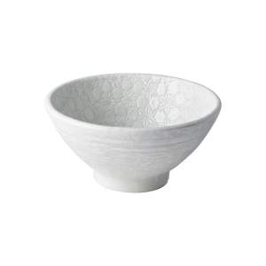 Bílá keramická miska MIJ Star, ø 16 cm