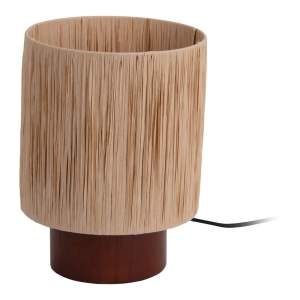 Stolní lampa v přírodní barvě se stínidlem z papírového výpletu (výška 28,5 cm) Sheer – Leitmotiv