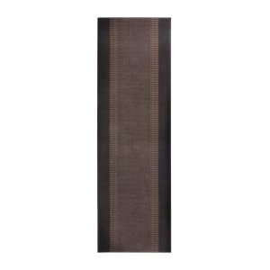 Hnědý běhoun Hanse Home Basic, 80 x 300 cm