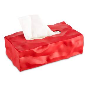Červený box na kapesníčky Essey Wipy II