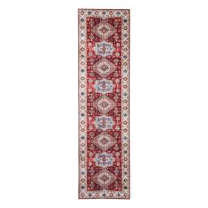 Červený/béžový koberec běhoun 225×60 cm Topaz – Think Rugs