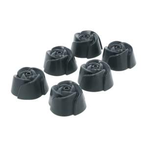 Silikonové formy na pečení muffinů v sadě 6 ks Rose – Blomsterbergs