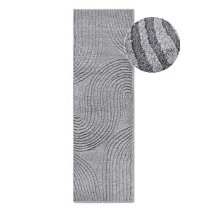 Šedý běhoun 80×240 cm Pigment Light Grey – Elle Decoration